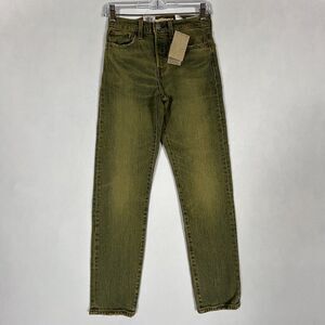 Levi's NEW Wedgie Icon Jeans Womens 24 Irregular Straight Button Fly Denim NWT